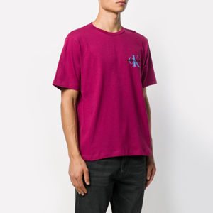 Calvin Klein pánské bordó tričko Embro - XL (509)